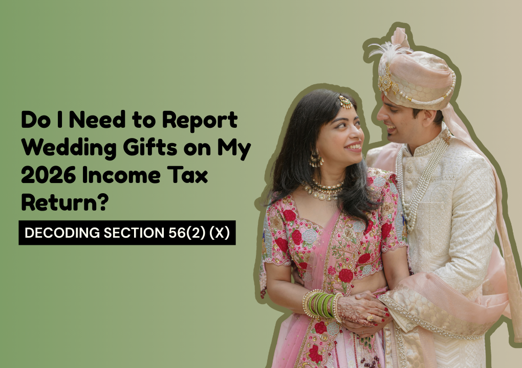 I Recently Got Married. Do I Need to Report Wedding Gifts on My 2026 Income Tax Return