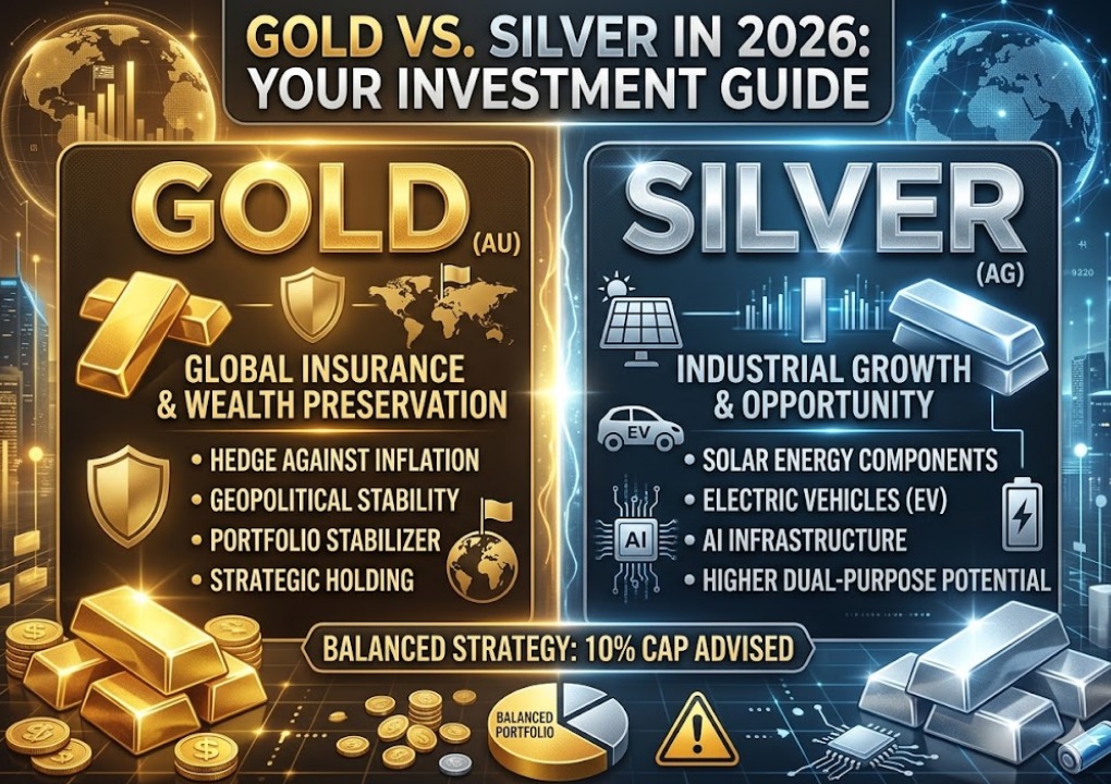 Is Gold Still “Insurance” in 2026 Silver vs Gold for Your Portfolio